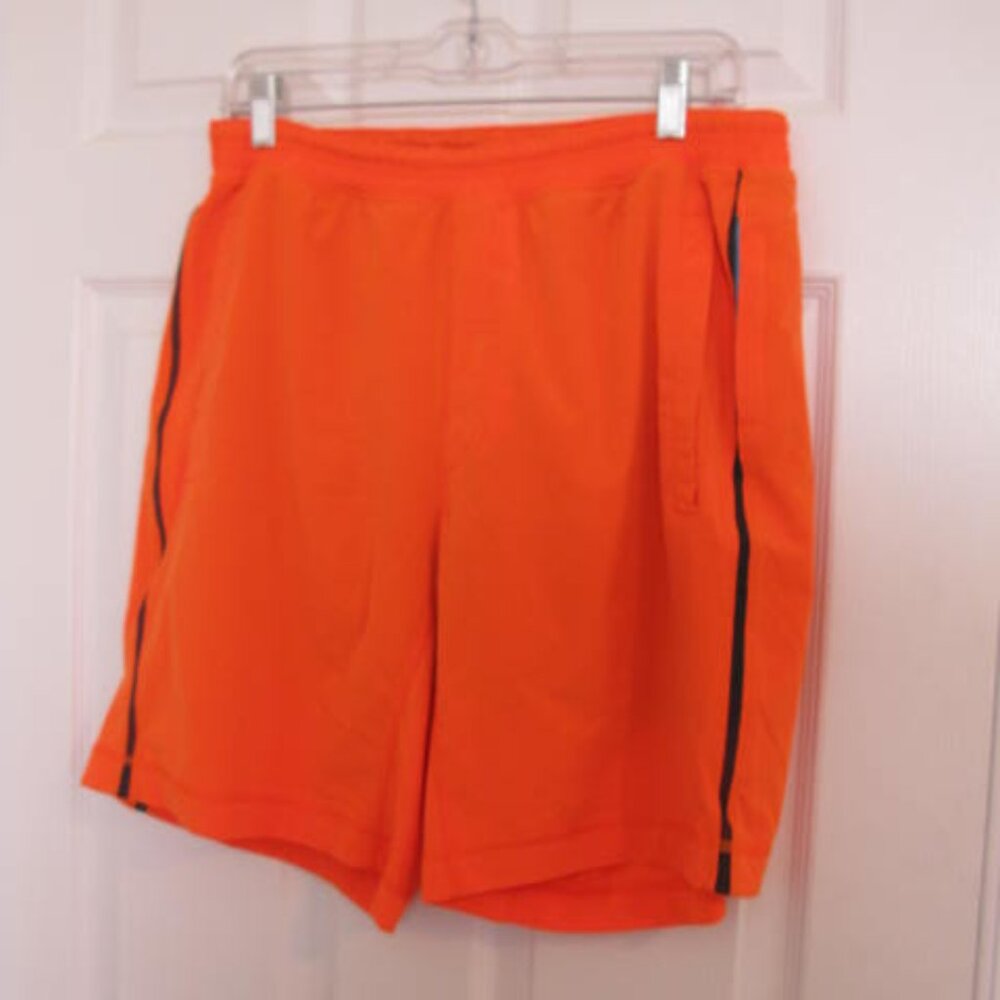 Men's Lululemon lined shorts size XL Orange